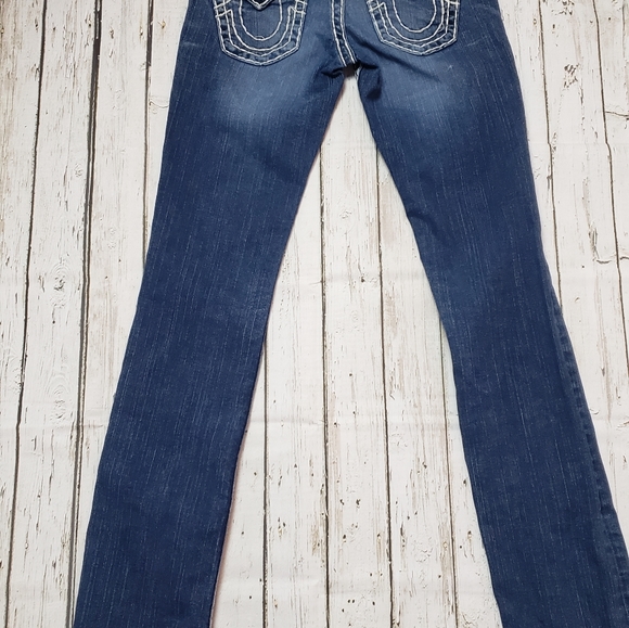 True Religion Vintage Billy Super T Jeans Pocket Flaps 25 - Picture 9 of 11